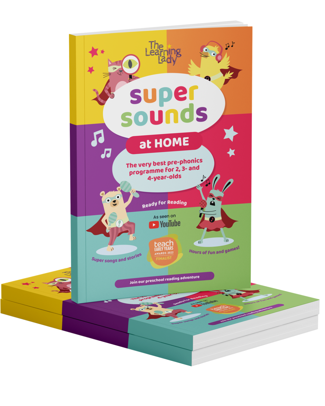 Super sounds at home is a phase 1 phonics addition to super sounds to share with families, either digitally or by printing and playing at home.